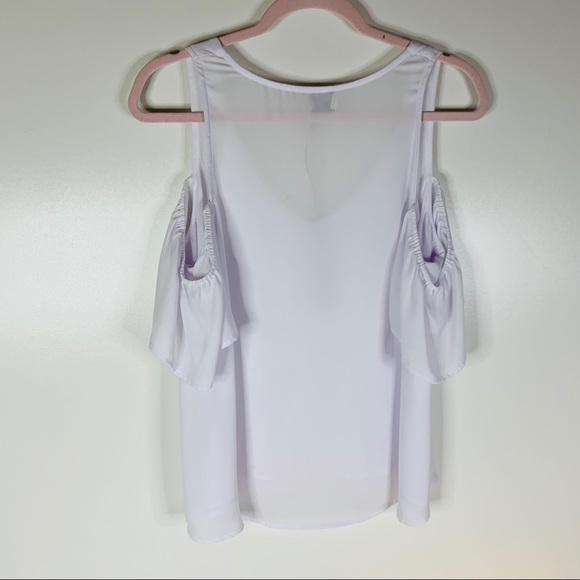 NWT Show Me Your Mumu Hazel Ruffle Top White Small - Picture 5 of 7